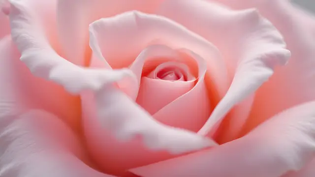 Pale pink rose petals