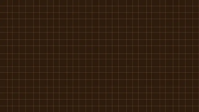 A fine tan grid line pattern over a deep brown background