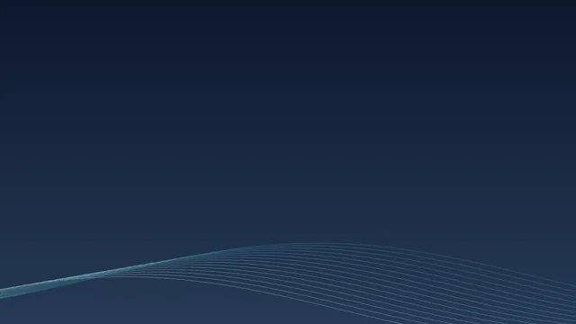 Quiet navy panel and low blue lines