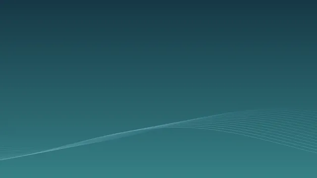 Soft teal horizon