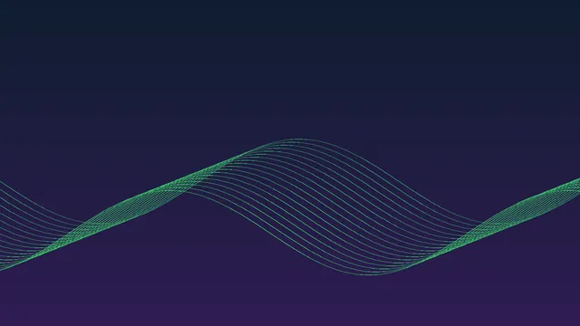 Green line waves