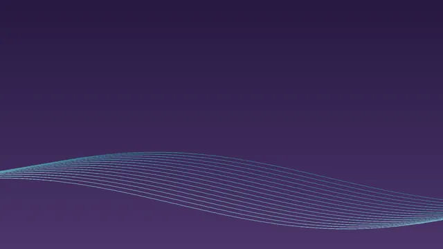 Violet full-screen curve