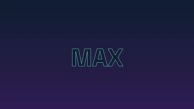 Neon MAX outline