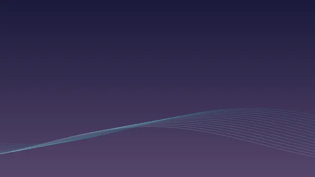 Navy-to-purple field with low blue waves