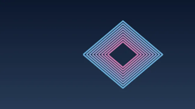 Folded ribbon portal