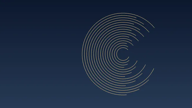 Gold orbit maze