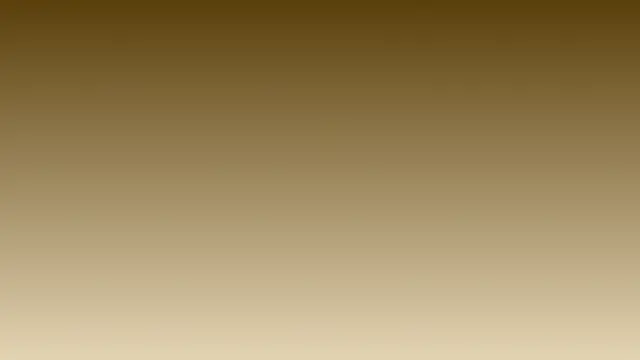 A smooth vertical gradient from deep gold to pale cream