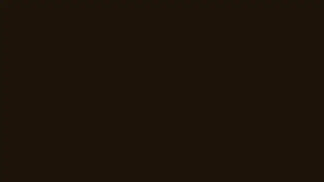 A flat, near-black background with a warm brown tint
