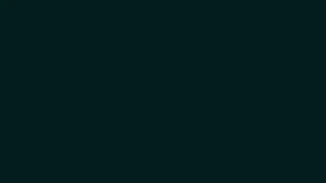 A flat, near-black background with a teal tint